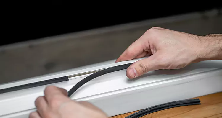 Garage Door Bottom Seal Repair in Englewood, FL