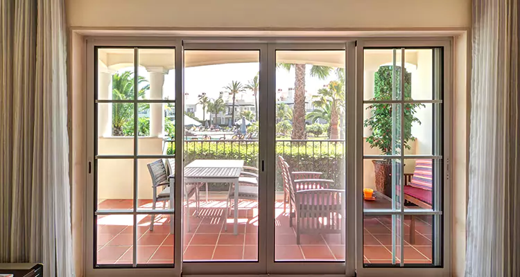 Double French Doors Interior Repair in Englewood, FL