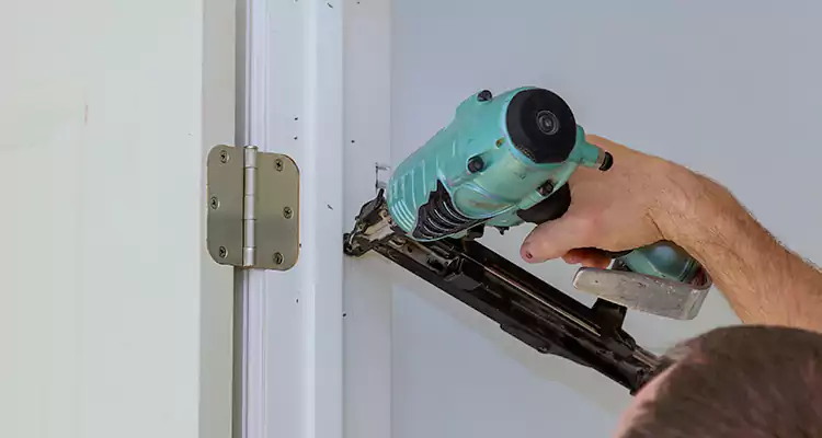 Bathroom Stall Door Hinge Repair in Englewood, FL