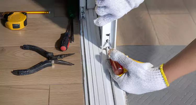 Closet Sliding Door Track Repair in Englewood, FL