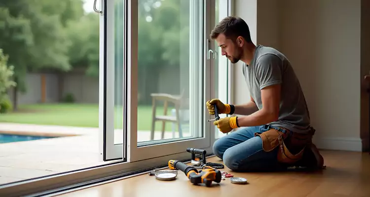 Patio Screen Door Rollers Repair in Englewood, FL