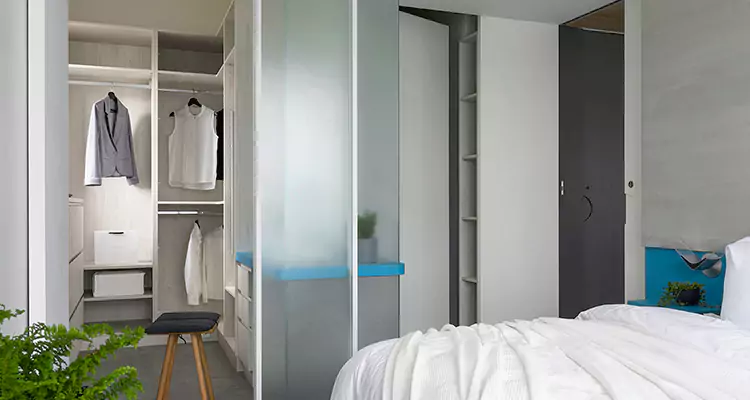 Closet Door Bi Fold Installation in Englewood, FL