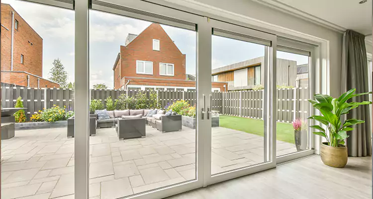 3 Panel Sliding Glass Door Repair in Englewood, FL