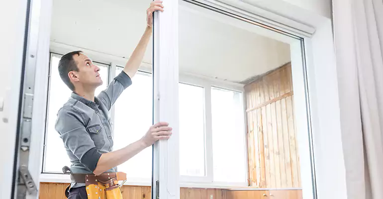 Aluminum Storefront Door Repair in Englewood, FL